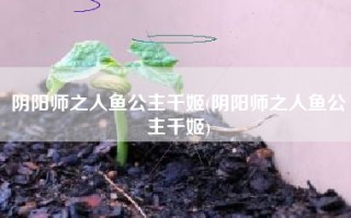阴阳师之人鱼公主千姬(阴阳师之人鱼公主千姬)