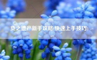 负之遗产新手攻略(快速上手技巧)