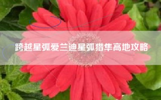 跨越星弧爱兰迪星弧猎隼高地攻略