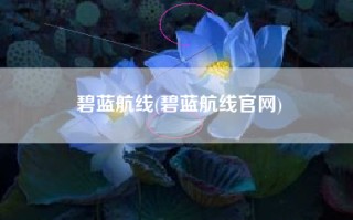 碧蓝航线(碧蓝航线官网)