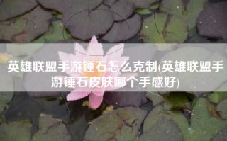 英雄联盟手游锤石怎么克制(英雄联盟手游锤石皮肤哪个手感好)
