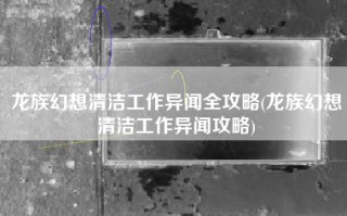 龙族幻想清洁工作异闻全攻略(龙族幻想清洁工作异闻攻略)