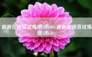 邂逅在迷宫试炼塔5币501(邂逅在迷宫试炼塔5币501)