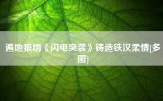 遍地狼烟《闪电突袭》铸造铁汉柔情[多图]