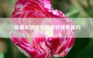 萌萌军团极地游侠格林厉害吗