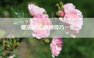 魔法洞穴2推图技巧一览