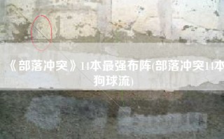 《部落冲突》14本最强布阵(部落冲突14本狗球流)
