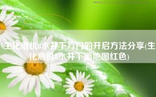 生化危机8水井下方门的开启方法分享(生化危机8水井下面地图红色)