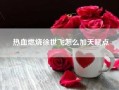 热血燃烧徐世飞怎么加天赋点