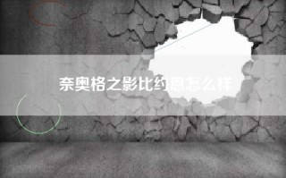 奈奥格之影比约恩怎么样
