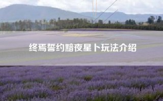 终焉誓约黯夜星卜玩法介绍