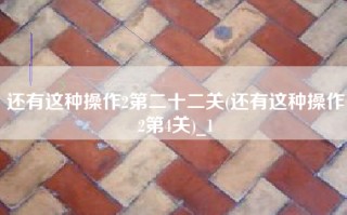 还有这种操作2第二十二关(还有这种操作2第4关)_1