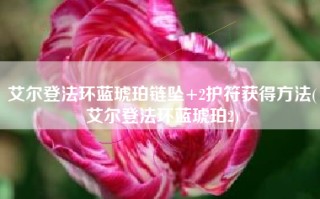 艾尔登法环蓝琥珀链坠+2护符获得方法(艾尔登法环蓝琥珀2)
