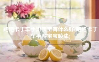 跑跑卡丁车手游宝宝有什么好(跑跑卡丁车手游宝宝喷漆)