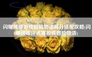 闪耀暖暖游戏冒险物语高分搭配攻略(闪耀暖暖评选赛游戏冒险物语)