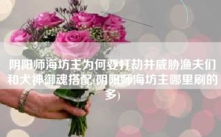 阴阳师海坊主为何要打劫并威胁渔夫们和犬神御魂搭配(阴阳师海坊主哪里刷的多)