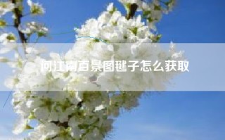 问江南百景图毽子怎么获取
