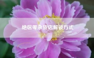 绝区零杂货店解锁方式