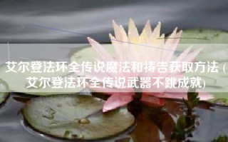 艾尔登法环全传说魔法和祷告获取方法 (艾尔登法环全传说武器不跳成就)