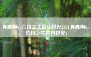 阴阳师sp荒川之主御魂搭配2021(阴阳师sp荒川之主阵容搭配)