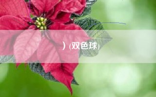 ）(双色球)