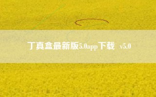 丁真盒最新版5.0app下载  v5.0