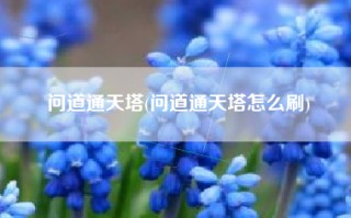 问道通天塔(问道通天塔怎么刷)