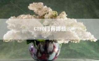 GTFO门有哪些