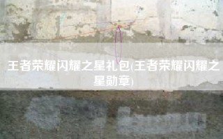 王者荣耀闪耀之星礼包(王者荣耀闪耀之星勋章)