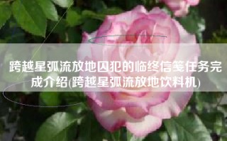 跨越星弧流放地囚犯的临终信笺任务完成介绍(跨越星弧流放地饮料机)