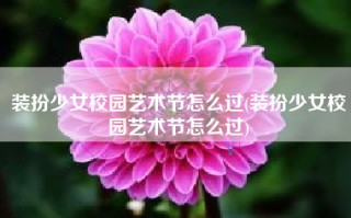 装扮少女校园艺术节怎么过(装扮少女校园艺术节怎么过)