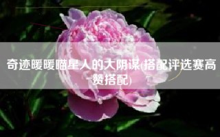 奇迹暖暖喵星人的大阴谋(搭配评选赛高赞搭配)