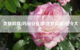 贪婪洞窟2玛丽安在哪(贪婪洞窟2密令大全)