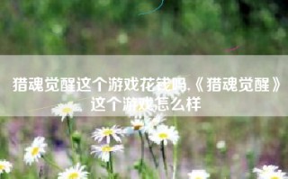 猎魂觉醒这个游戏花钱吗,《猎魂觉醒》这个游戏怎么样