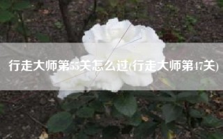 行走大师第55关怎么过(行走大师第47关)