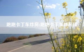 跑跑卡丁车炸房(跑跑卡丁车炸房挂)