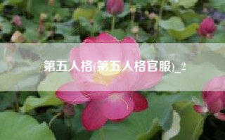 第五人格(第五人格官服)_2