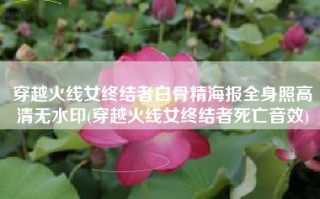 穿越火线女终结者白骨精海报全身照高清无水印(穿越火线女终结者死亡音效)