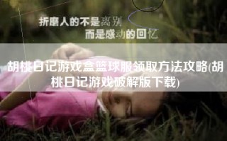 胡桃日记游戏盒篮球服领取方法攻略(胡桃日记游戏破解版下载)