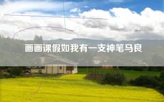 画画课假如我有一支神笔马良