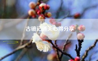 古镜记通关心得分享
