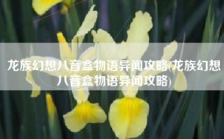 龙族幻想八音盒物语异闻攻略(龙族幻想八音盒物语异闻攻略)