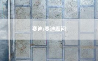 赛迪(赛迪顾问)