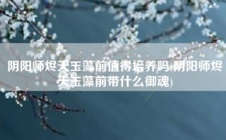 阴阳师烬天玉藻前值得培养吗(阴阳师烬天玉藻前带什么御魂)