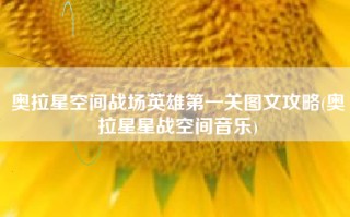 奥拉星空间战场英雄第一关图文攻略(奥拉星星战空间音乐)