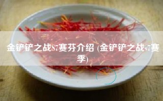 金铲铲之战S7赛芬介绍 (金铲铲之战s7赛季)