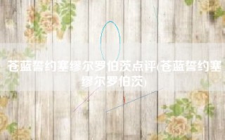 苍蓝誓约塞缪尔罗伯茨点评(苍蓝誓约塞缪尔罗伯茨)