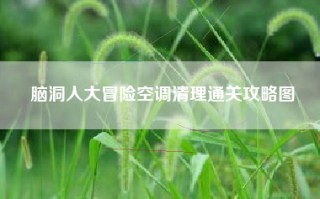脑洞人大冒险空调清理通关攻略图