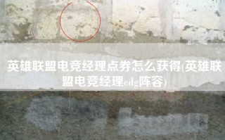 英雄联盟电竞经理点券怎么获得(英雄联盟电竞经理edg阵容)