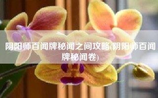 阴阳师百闻牌秘闻之间攻略(阴阳师百闻牌秘闻卷)